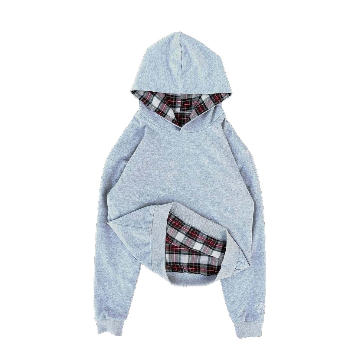 Plaid reversible t-shirt