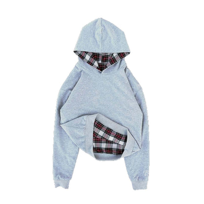 Plaid reversible t-shirt
