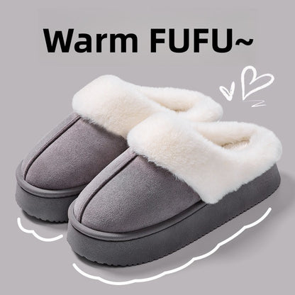 Cloud-like cotton slippers