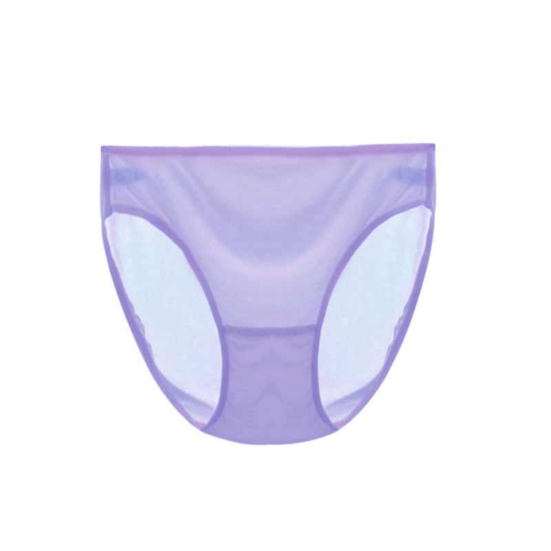 Seamless Low Waist Mulberry Silk Briefs