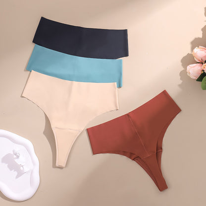 High-Waisted Breathable Thong