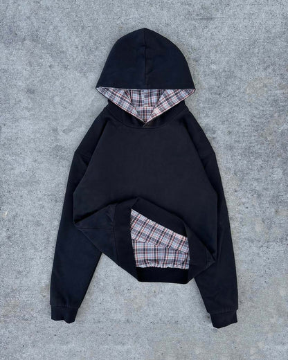 Plaid reversible t-shirt