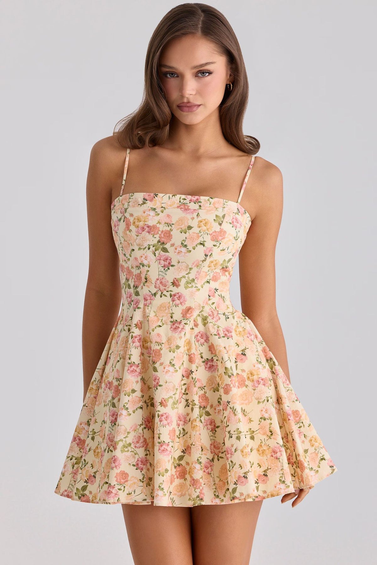 Spaghetti Strap Short French-Style Dress