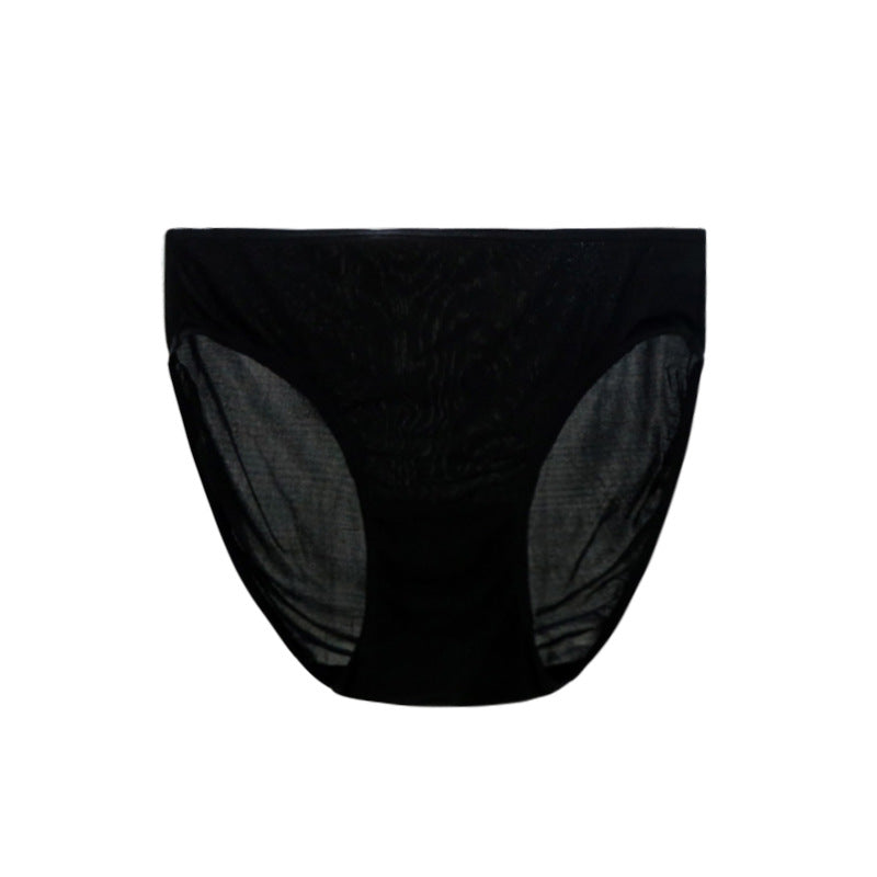 Seamless Low Waist Mulberry Silk Briefs