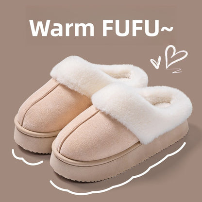 Cloud-like cotton slippers