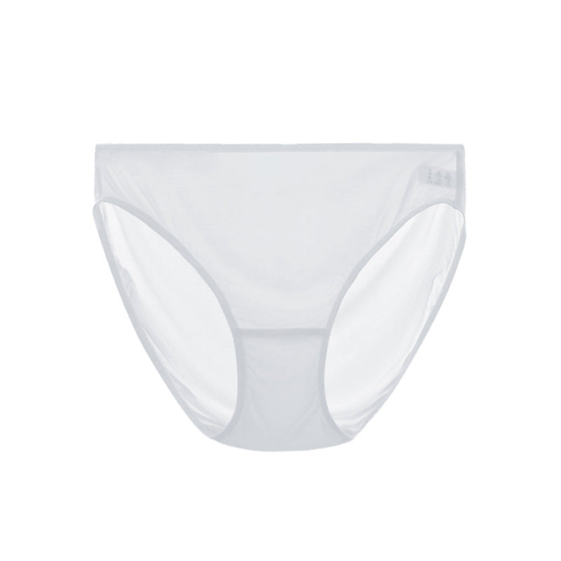 Seamless Low Waist Mulberry Silk Briefs