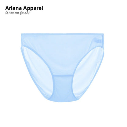 Seamless Low Waist Mulberry Silk Briefs