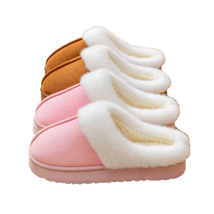 Cloud-like cotton slippers