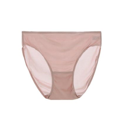 Seamless Low Waist Mulberry Silk Briefs