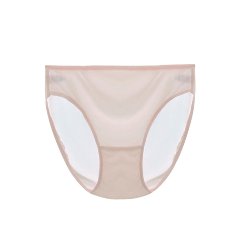 Seamless Low Waist Mulberry Silk Briefs