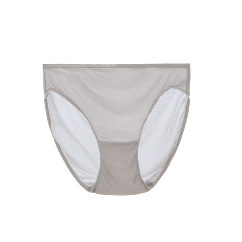 Seamless Low Waist Mulberry Silk Briefs