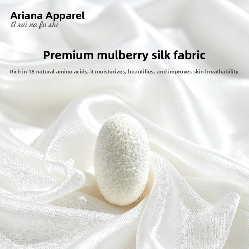Seamless Low Waist Mulberry Silk Briefs