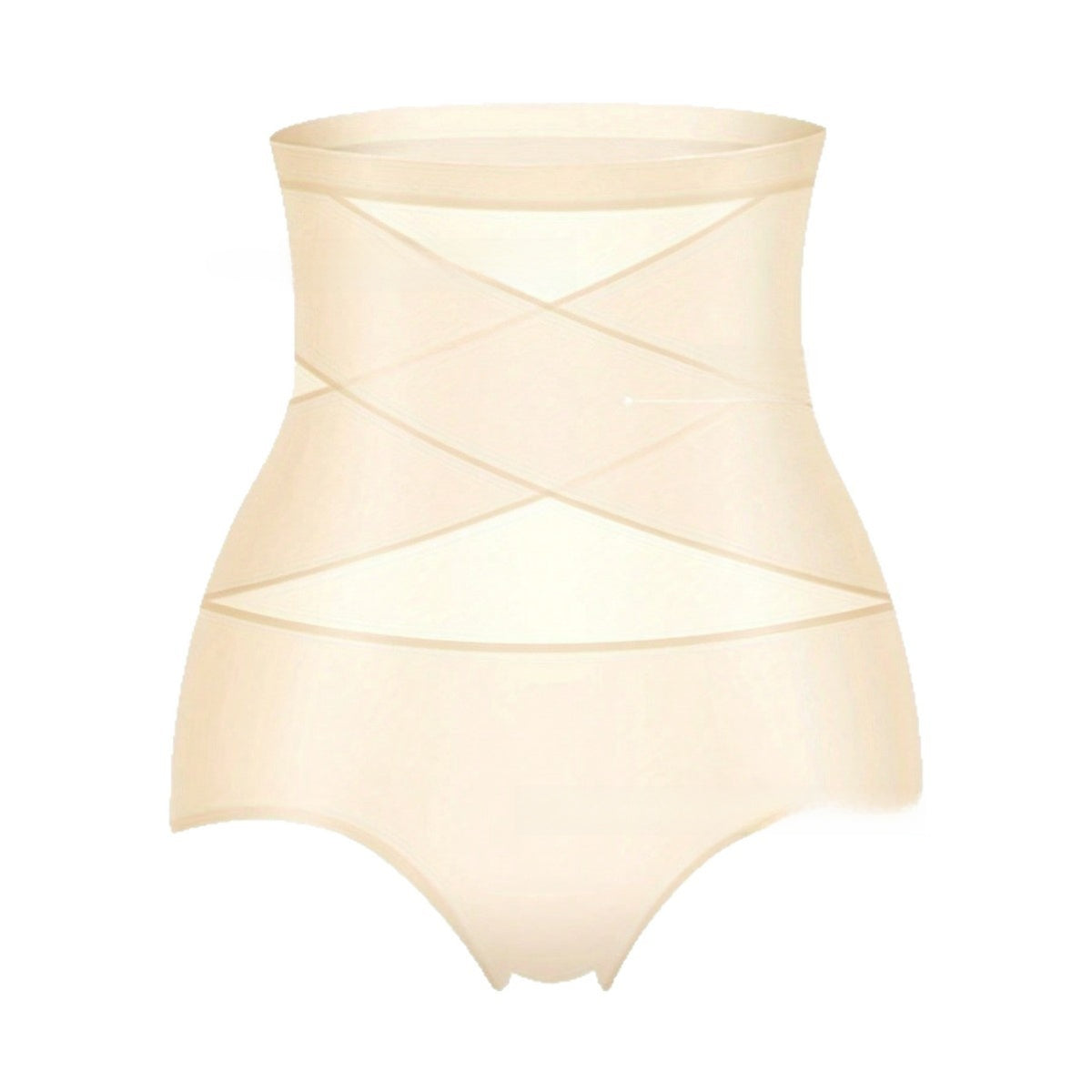 High-Waisted Shaping Briefs with Cross-Tie Tummy Control