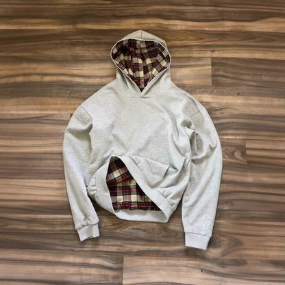 Plaid reversible t-shirt