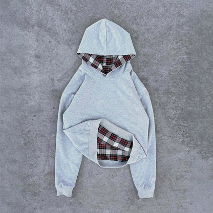 Plaid reversible t-shirt
