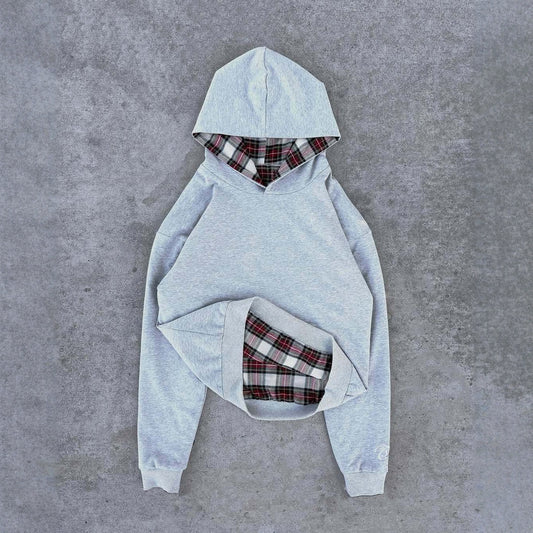 Plaid reversible t-shirt