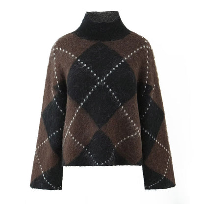 Knitted sweater skirt