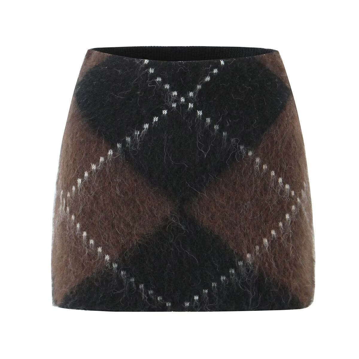 Knitted sweater skirt
