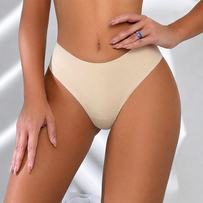 High-Waisted Breathable Thong